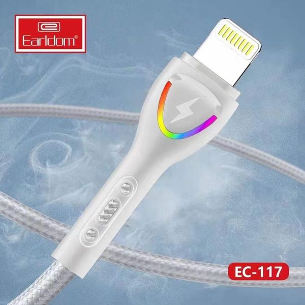 Dây cáp Sạc Earldom 1M EC – 117 sạc nhanh 3A cho điện thoại