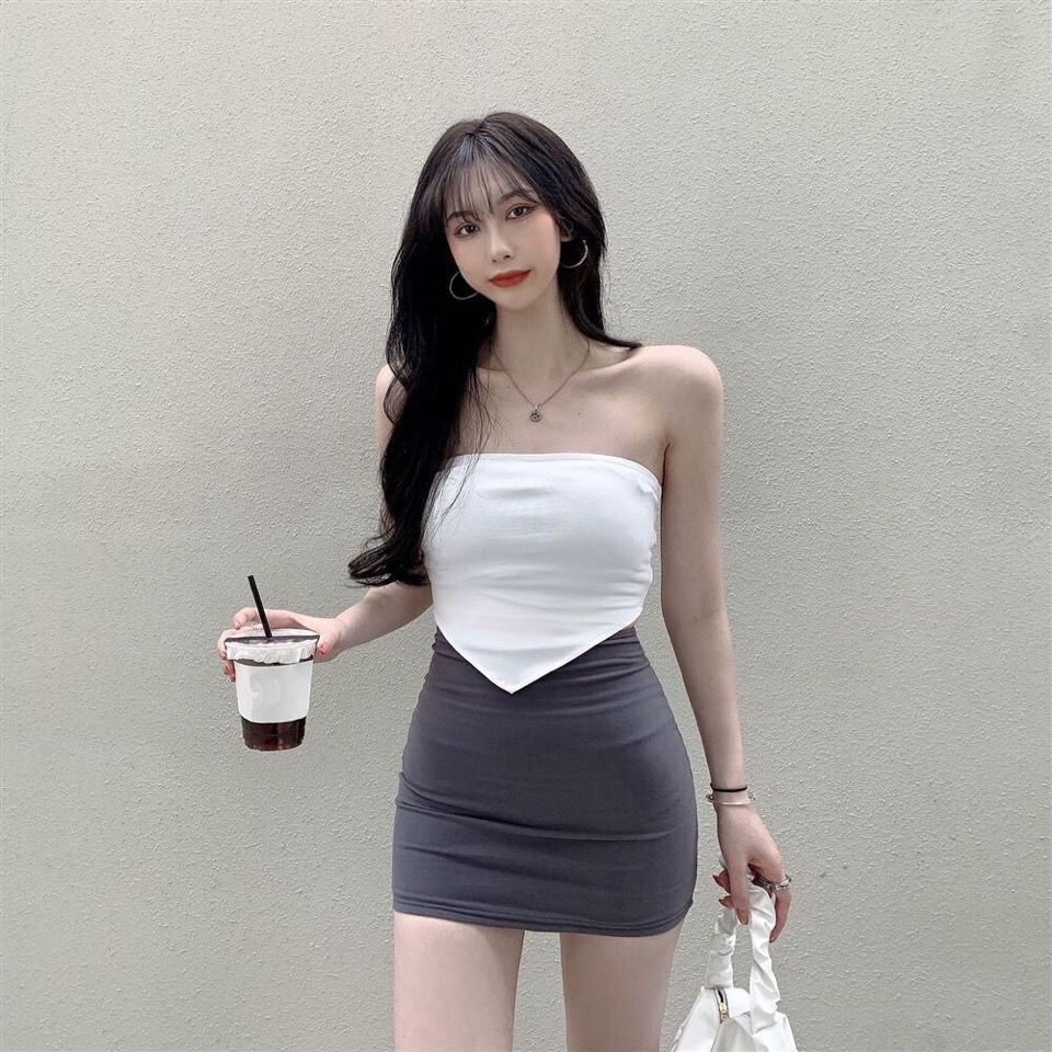 [Hàng Có Sẵn Hàng Bán Chạy] ~ Chân Váy Ngắn Lưng Cao Phong Cách Retro Mới 2023