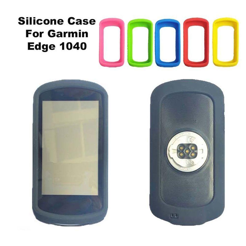1 Vỏ Bảo Vệ Silicon Chống Sốc Màu Trơn Cho Garmin Edge 1040