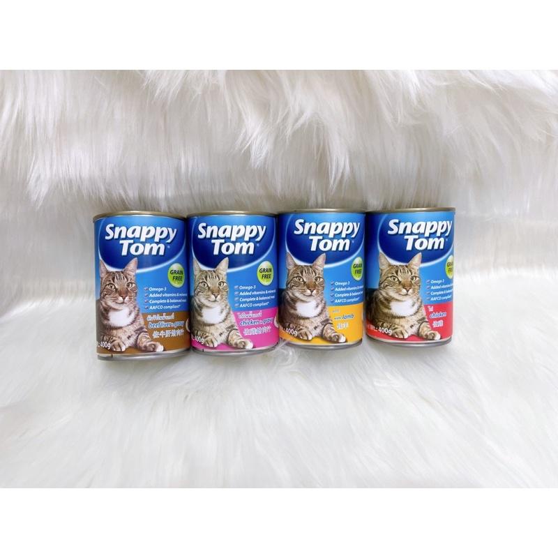 Pate Snappy Tom Real Fish/ Real Meat/Kucinta lon 400g