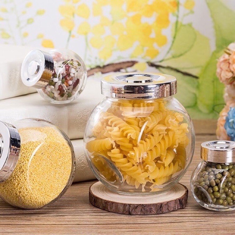 Hũ thuỷ tinh 180ml 2 đáy