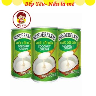 Nước cốt dừa wonderfarm 160ml/400ml