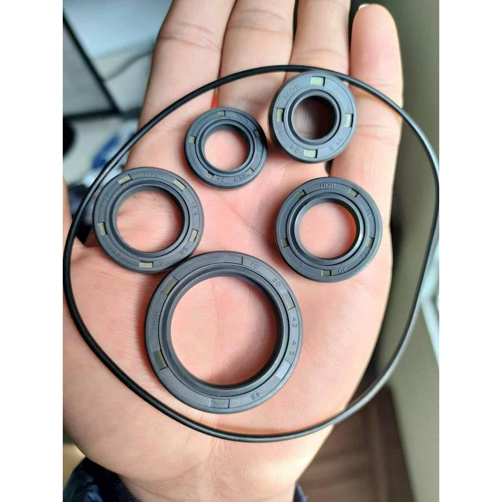 Phớt mâm điện dành cho xe máy Honda Dream/wave 6 chi tiết