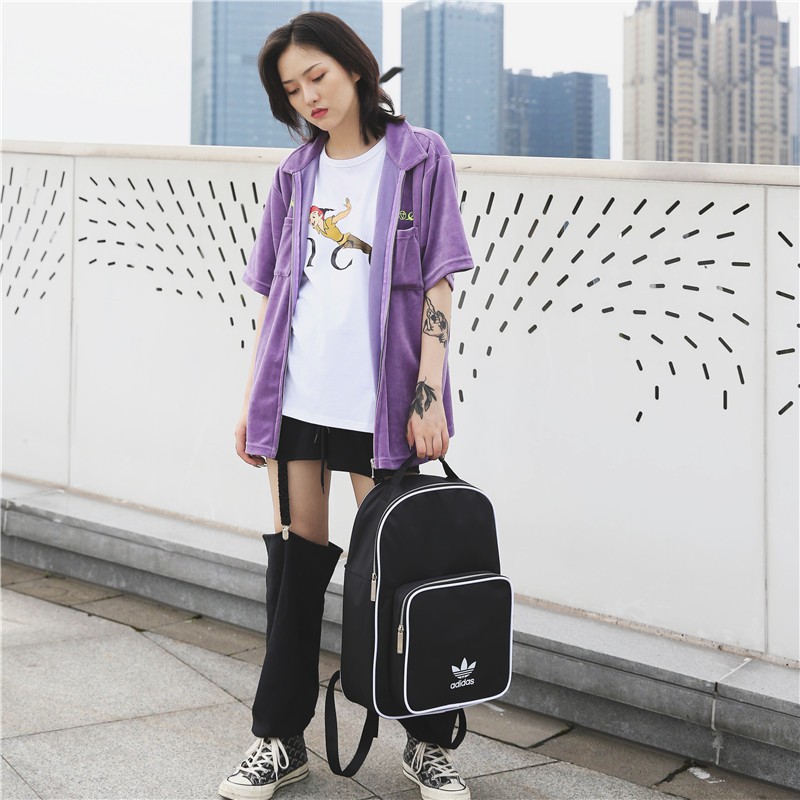 (ảnh thật) Balo Adidas Originals Classic Backpack - Hàng xuất xịn Full tem Tag - DJ0881