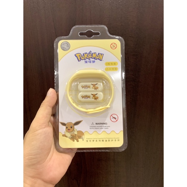 Vòng đeo tay Pokemon chống muỗi dành cho trẻ em
