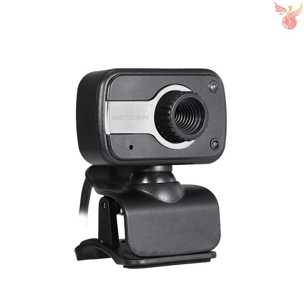 Webcam Usb 480p Kèm Đèn Led Cho Máy Tính