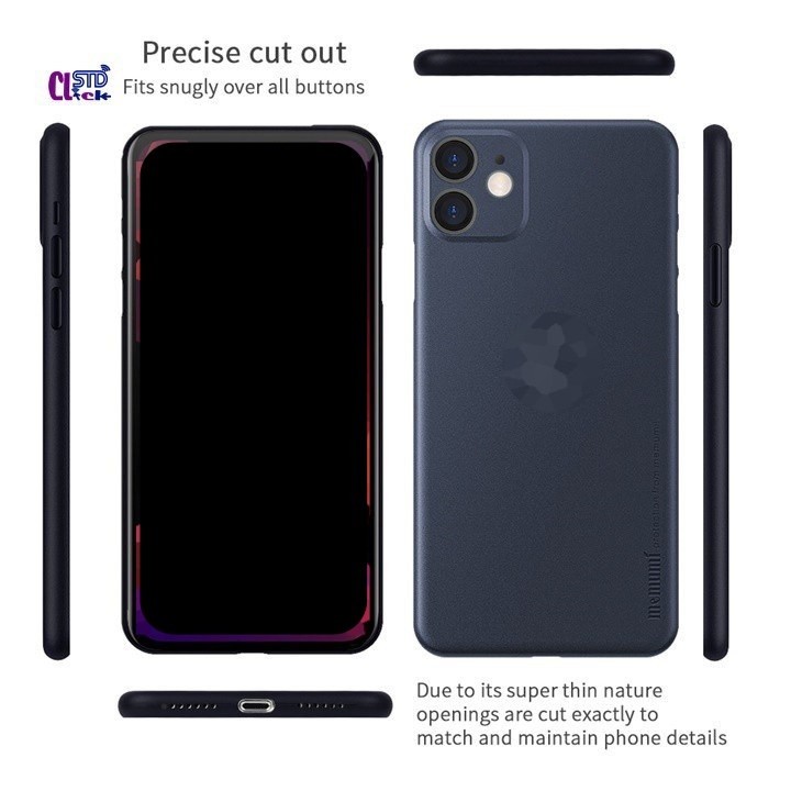 ỐP LƯNG IPHONE 11 MEMUMI MỎNG LỤA CHÍNH HÃNG - HÀNG CHUẨN