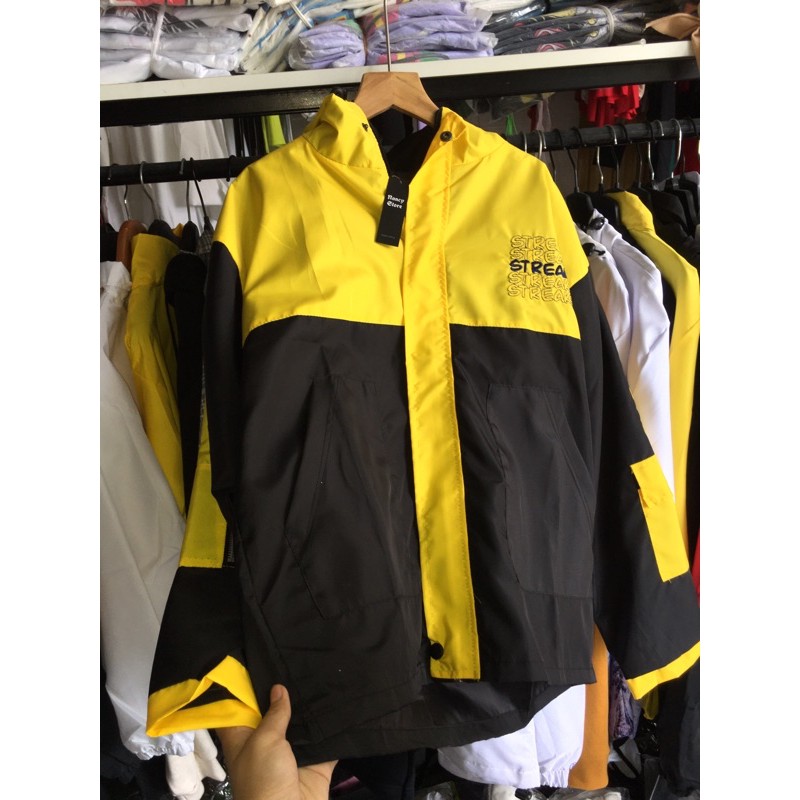 JACKER Dù STREAKS Vàng Pha Đen Hàng Unisex Đẹp - Kèm Ảnh Thật Video | BigBuy360 - bigbuy360.vn