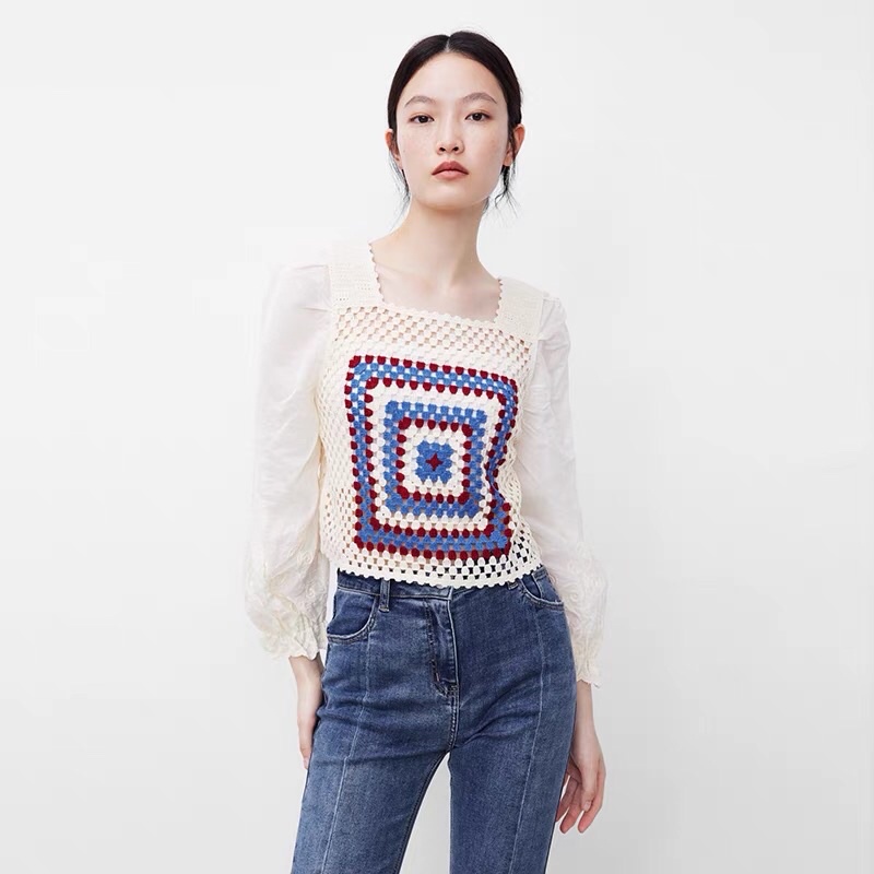 Áo len đục lỗ Urban Revivo