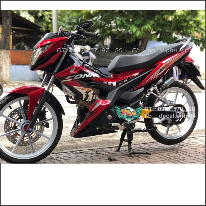 Tem Rời Sonic Đỏ đen (B)