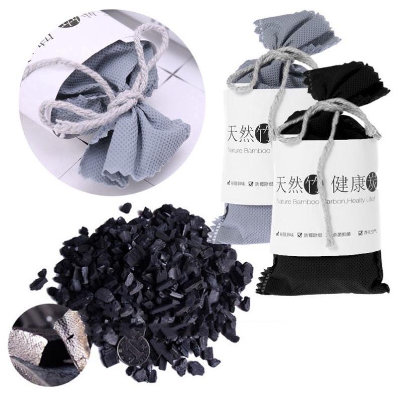 Than tre hoạt tính Nhật Bản lọc khí, khử mùi ô tô, phòng ở, nhà kho, nhà bếp