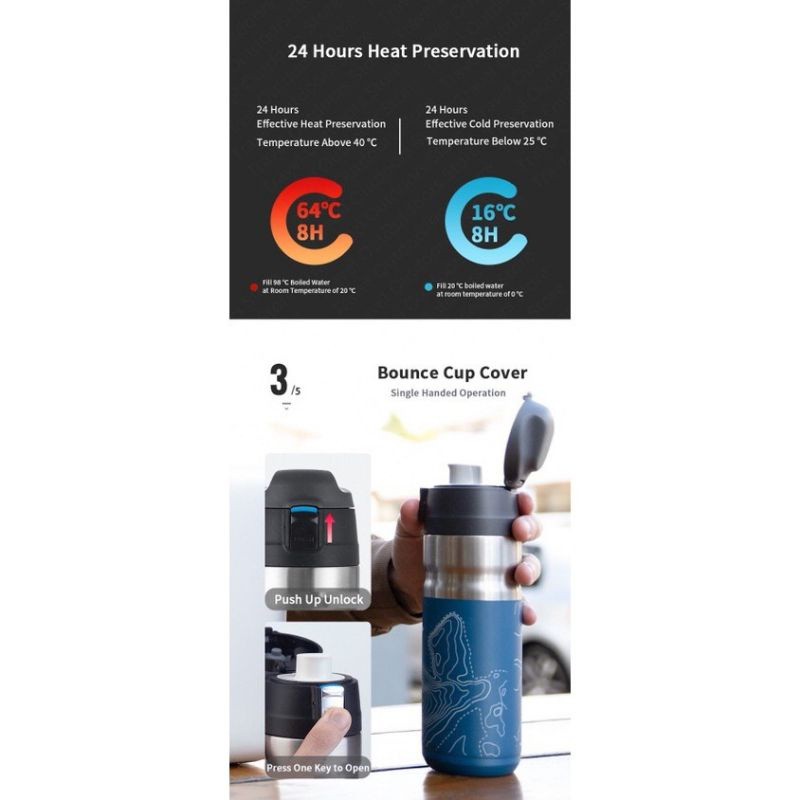 Bình giữ nhiệt Naturehike NH19SJ009 500ml