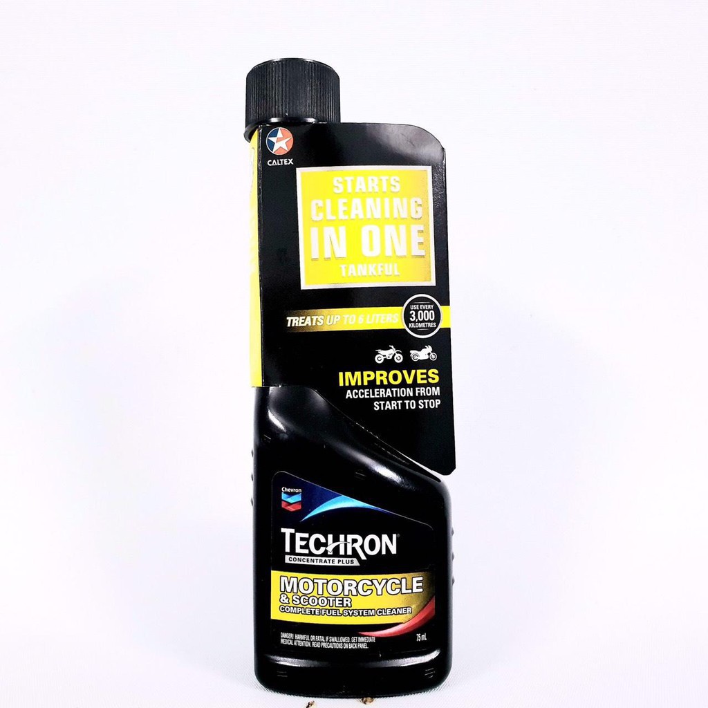 [Nhungnhung]  DUNG DỊCH PHỤ GIA TẨY CẶN CACBON, làm SẠCH ĐỘNG CƠ TECHRON CALTEX 75ML 2 15