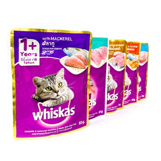 Pate Whiskas cho mèo dạng gói 85gr