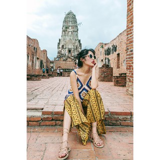 ÁO HAI DÂY BOHEMIAN ĐAN LEN