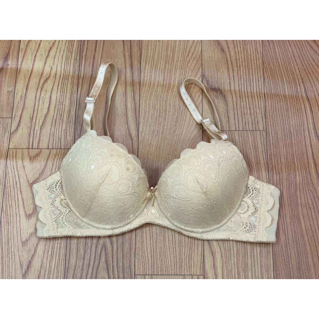 Áo lót nữ ren vảy cá dày siêu nâng ngực Belle 024B