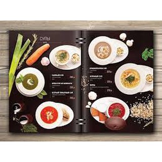In + Thiết kế Thực Đơn, MENU  Giá rẻ