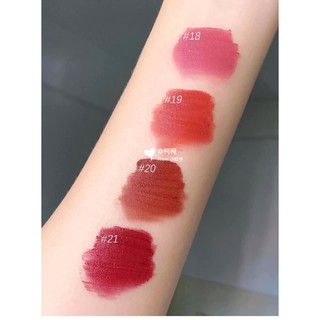 SON ROMAND ZERO VELVET TINT MÀU MỚI 19 20 21