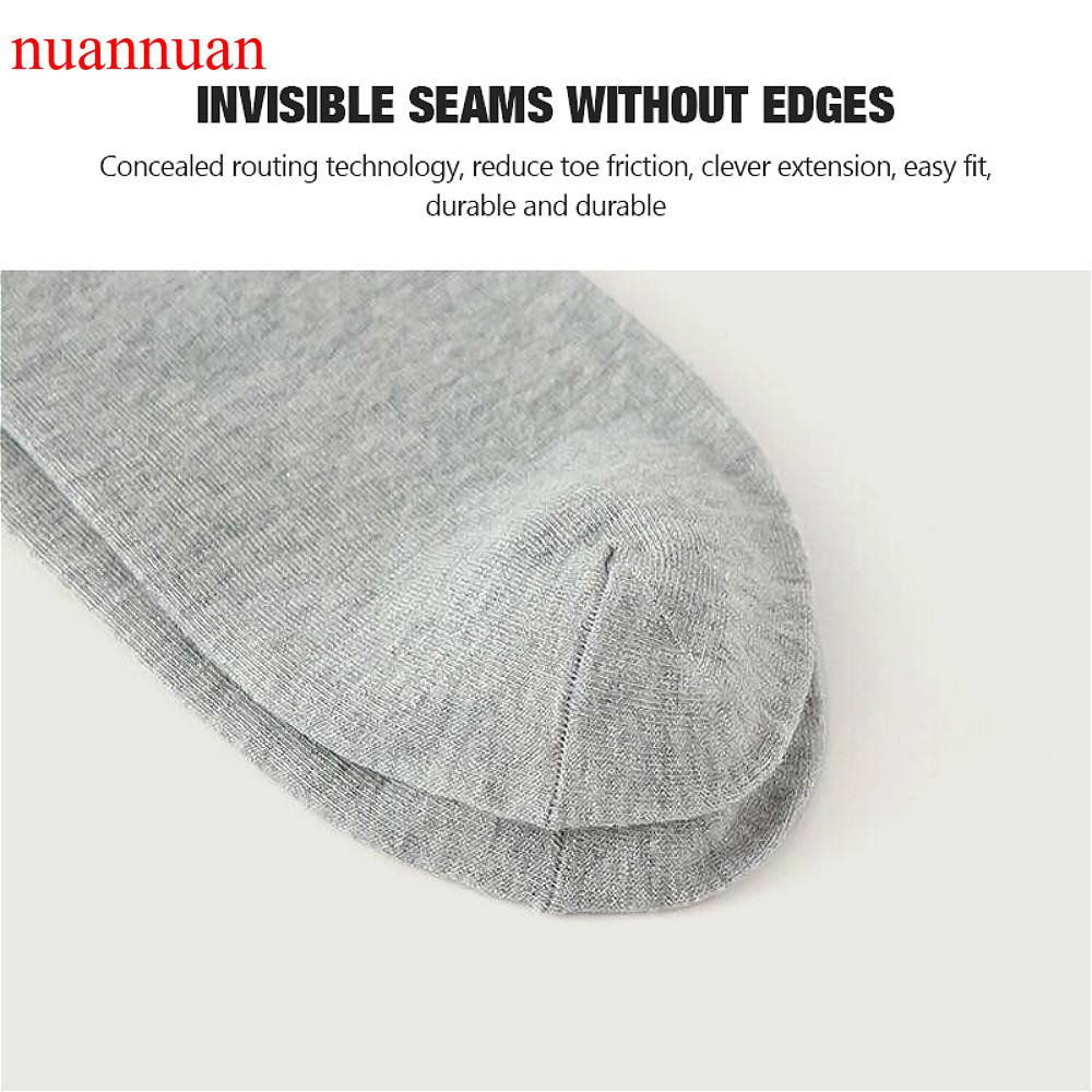Tất chất cotton trơn màu đơn giản dành cho nam và nữ