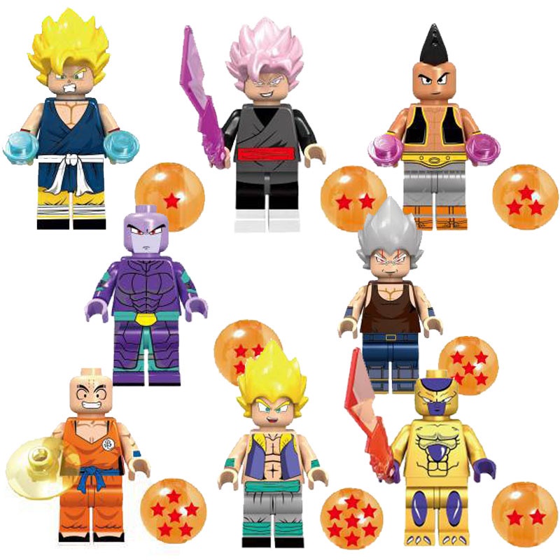 Đồ chơi mô hình nhân vật non lego mini figure - Bảy viên ngọc rồng, Dragon Ball (KF6040)