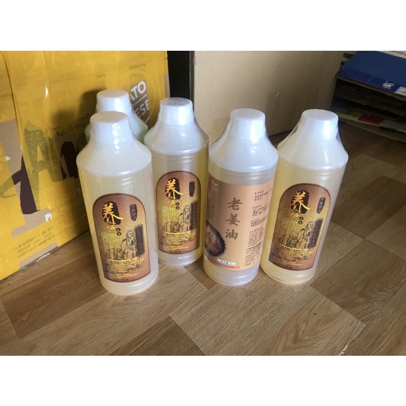 Tinh dầu ngải cứu -gừng masager body 1lit chai