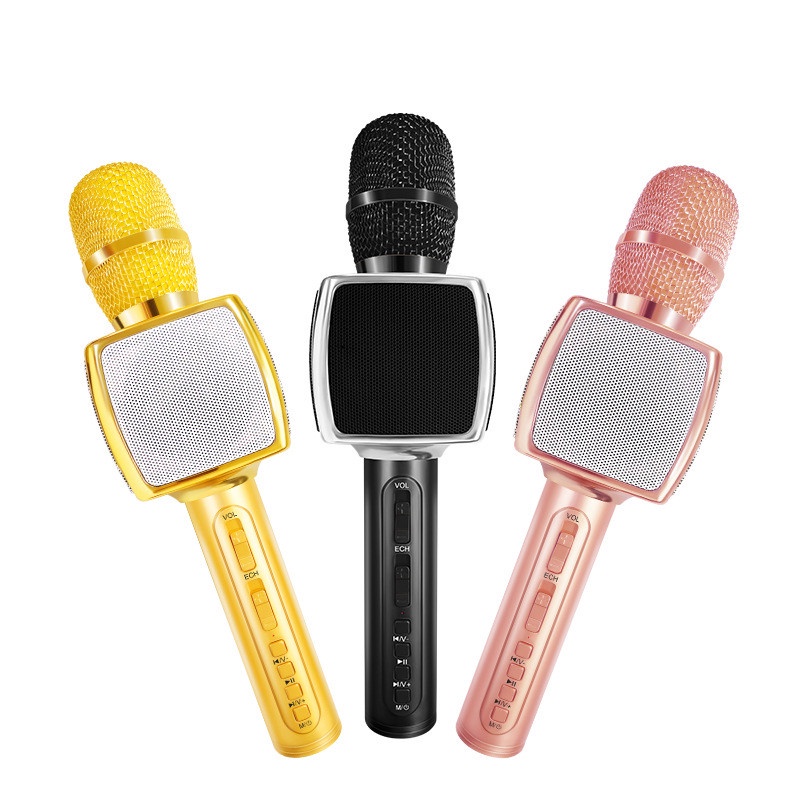 Mic Karaoke SD-16 hàng LOẠI 1  FREE SHIP  Micro hát karaoke blutooth, âm thanh chuẩn, loa to, nhiều màu