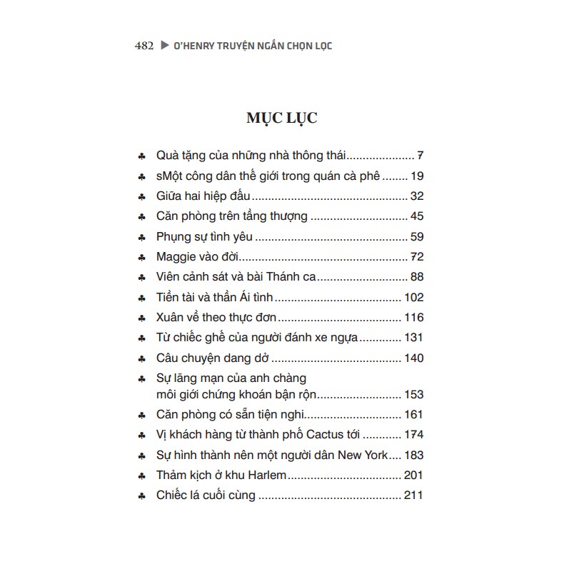 Sách - O’ Henry truyện ngắn trọn lọc (bìa mềm)