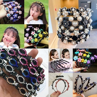 bờm kẹp tóc đính đá, đính hoa