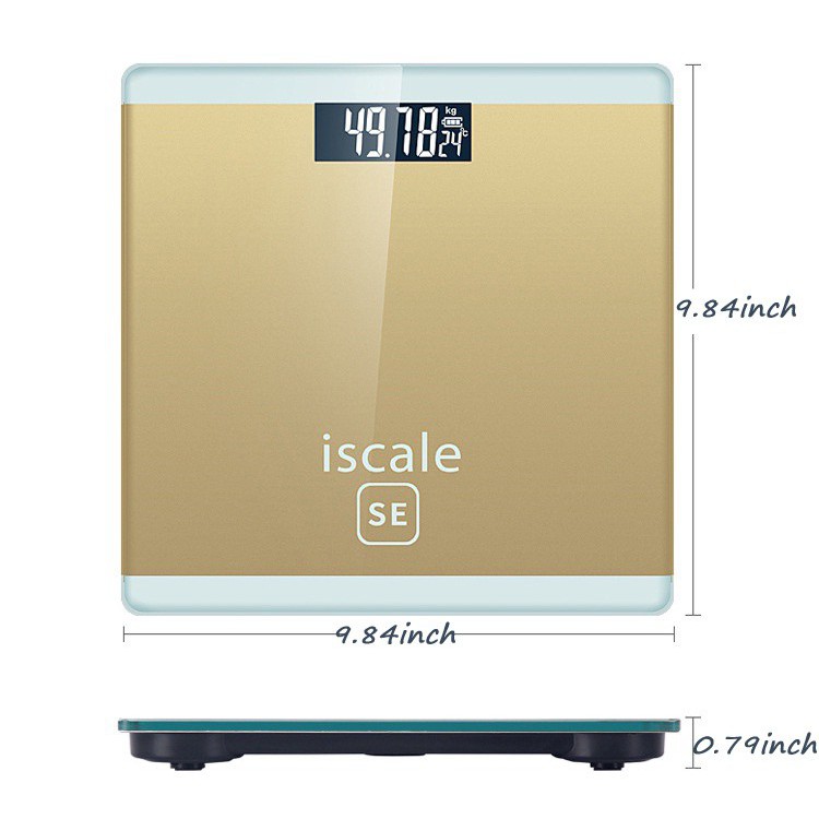 [Gía rẻ nhất ] Cân điện tử Iphone Scale SE  cân điện tử sức khoẻ,cao cấp