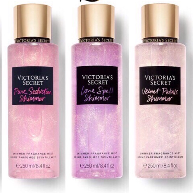 Xịt Thơm Ánh nhũ Nước Hoa Toàn Thân Victoria’s Secret Holiday Shimmer Fragrance Mist (250ml) | BigBuy360 - bigbuy360.vn