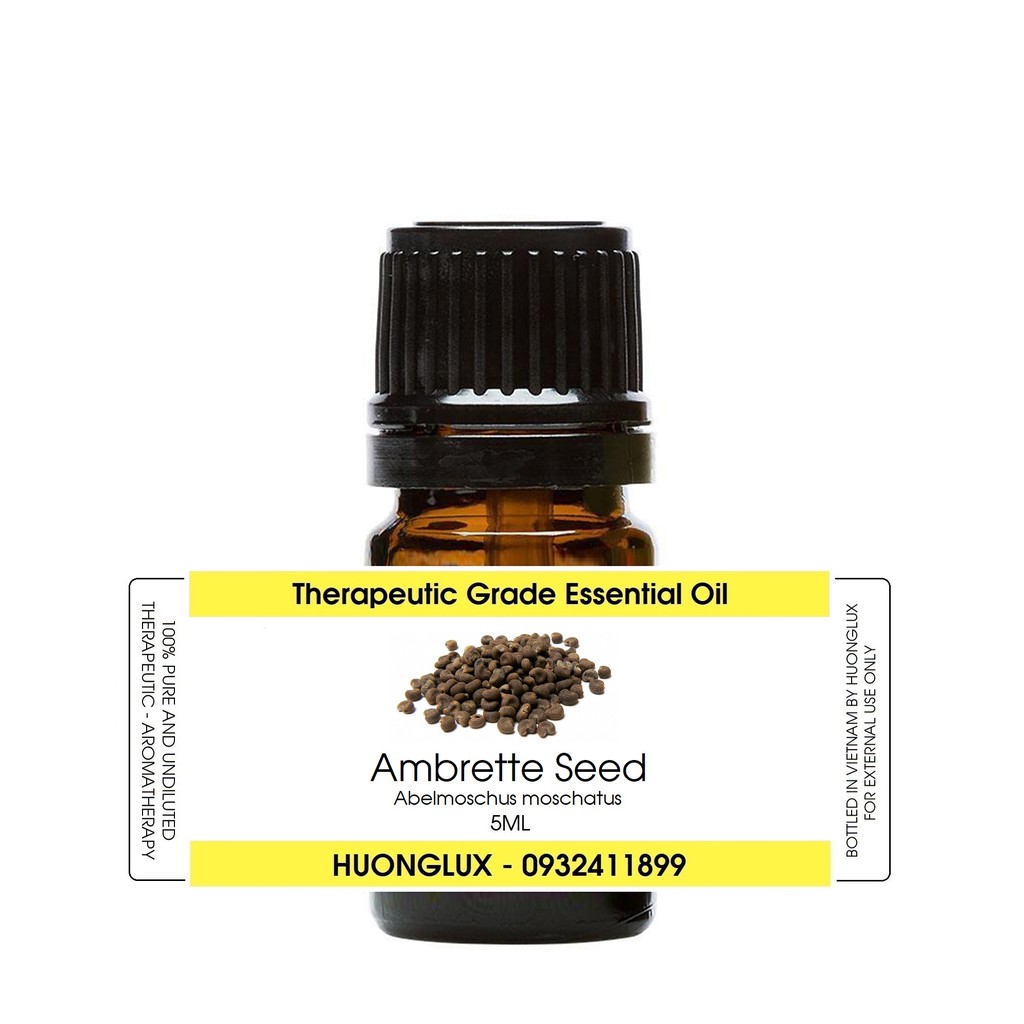 Tinh dầu hạt vông vang Ambrette Seed Essential Oil (Musk thực vật)