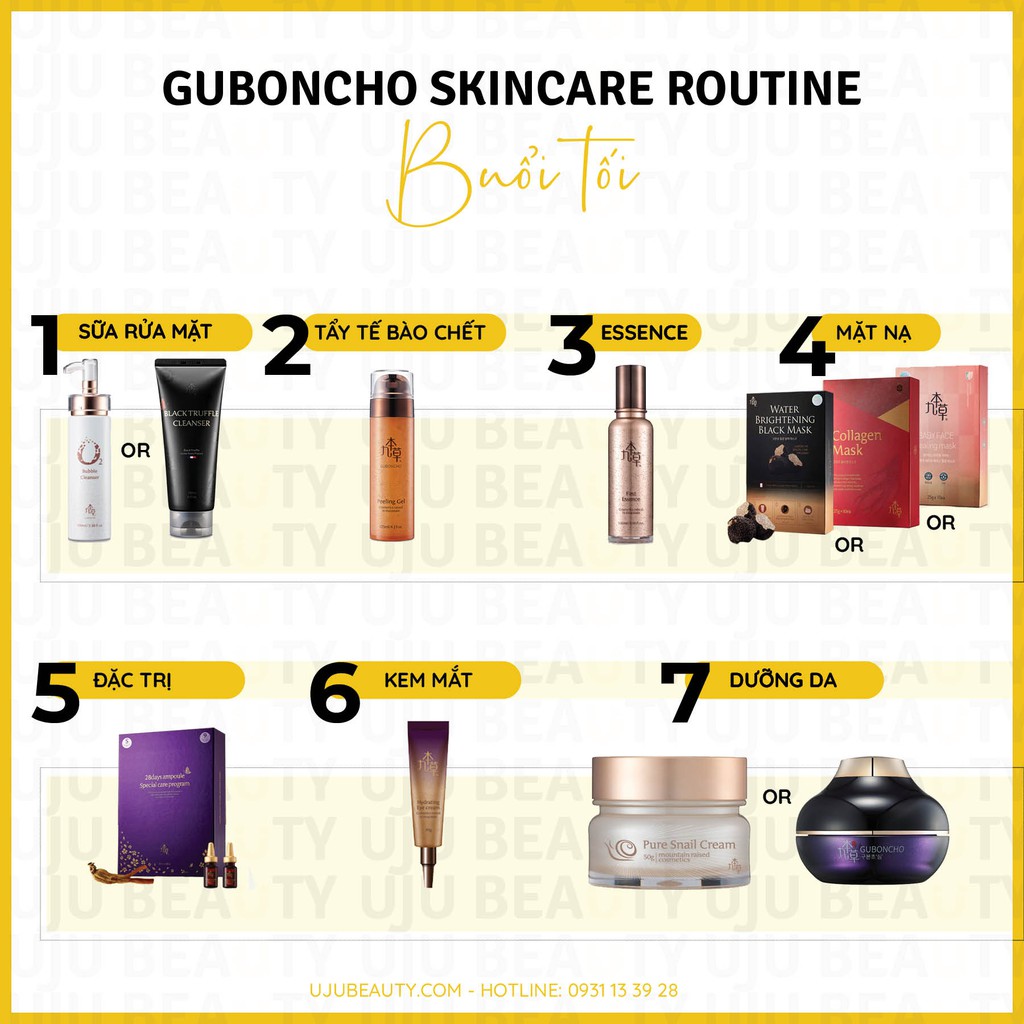 Kem Ốc Sên EE 6 in 1 Guboncho Snail EE Cream - làm trắng, chống nhăn, chống nắng, che khuyết điểm, dưỡng ẩm, cấp ẩm | BigBuy360 - bigbuy360.vn