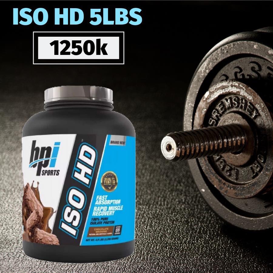 Sale ISO HD Chính Hãng BPI Sữa Tăng Cơ 5lbs