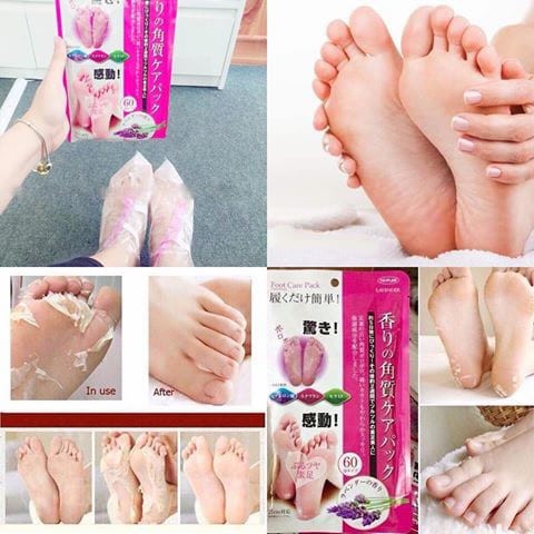 Túi Ủ Tẩy Tế Bào Chết Da Chân Lavender Foot Care Pack To Plan của Nhật | BigBuy360 - bigbuy360.vn