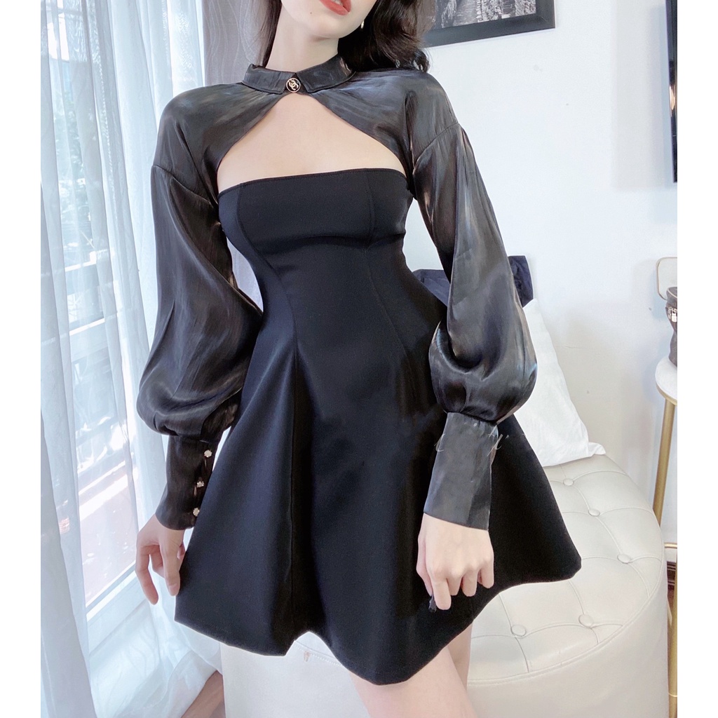 VÁY UMI ĐEN - VENUS DESIGN