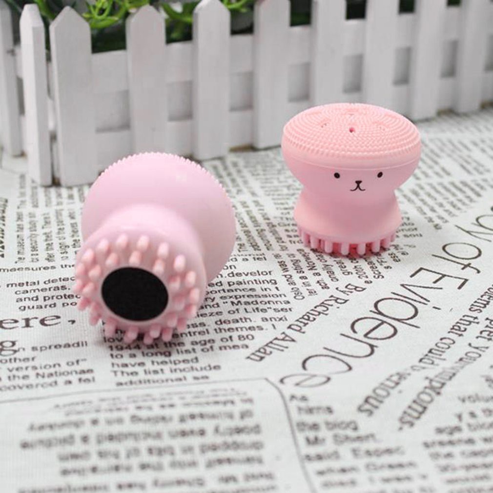 Cọ rửa mặt điện thoại hình dạng bạch tuộc dễ thương | BigBuy360 - bigbuy360.vn