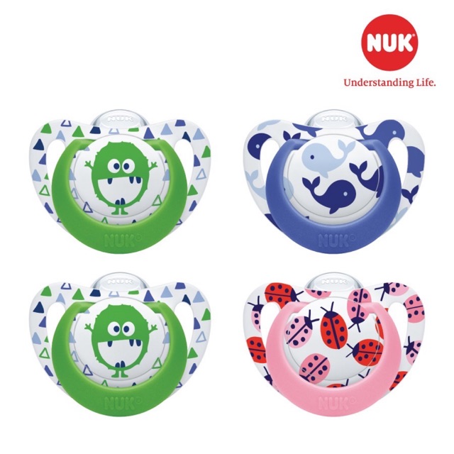 Ty giả Nuk silicon Genius chính hãng