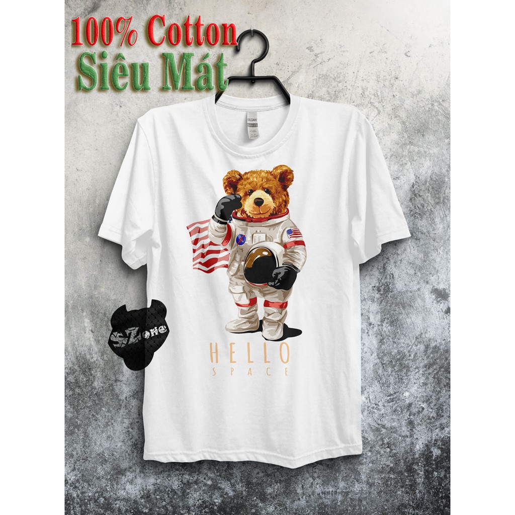 Áo Phông Cotton 100% In Hình 3D Cao Cấp SZone PM61