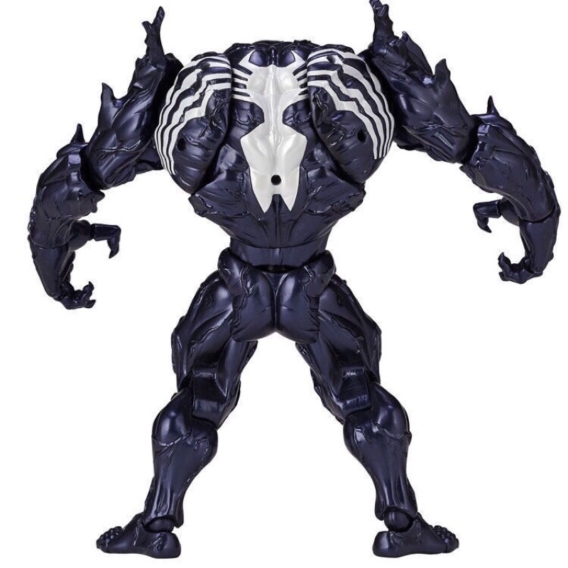 RẺ NHẤT SHOPEEMô Hình Venom Có Khớp Cử Động Revoltech Full Box