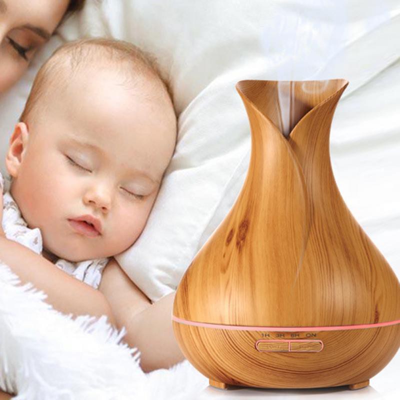 Máy xông tinh dầu , máy phun sương tinh dầu 550ml - Hàng chính hãng, bh 12 tháng