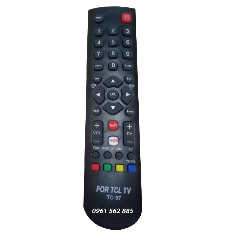 Điều Khiển Tivi TCL_Tổng Hợp 3 Mẫu Remote Sử Dụng Cho Tivi TCL Thông Dụng 2021 ( Kèm Ảnh Thật)