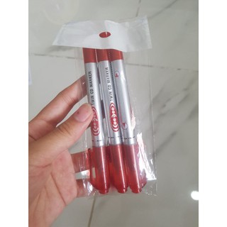 Combo 3 cây bút lông dầu mực đỏ