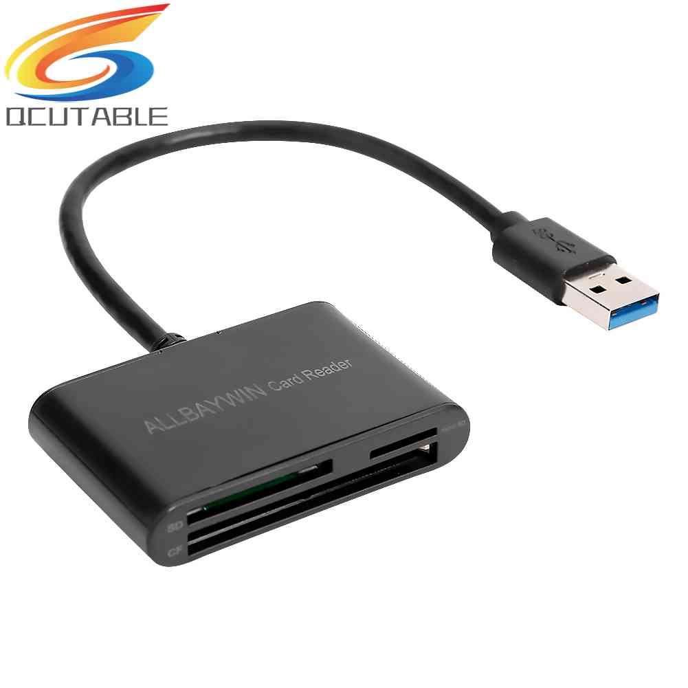 Thẻ Nhớ TF + ĐầU ĐọC Thẻ CF Usb 3.0 TốC Độ Cao 3 Trong 1