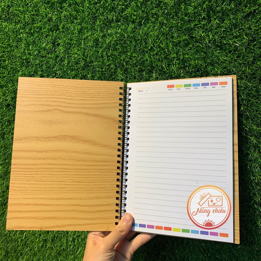 Combo 20 sổ tay khắc laser - Sổ tay ghi chú khắc bìa theo yêu cầu - Kích thước 15x20cm (A5)