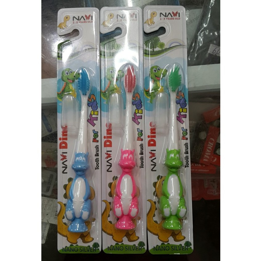 Bàn Chải Trẻ Em Navi Dino  (Giao màu ngẫu nhiên)