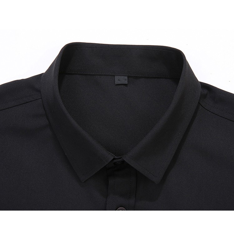 Sơ mi nam dài tay cổ bẻ kiểu dáng trẻ trung phong cách, áo sơ mi phối đồ hiện đại