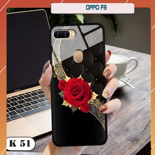 Ốp lưng kính cường lực cho điện thoại Oppo F9