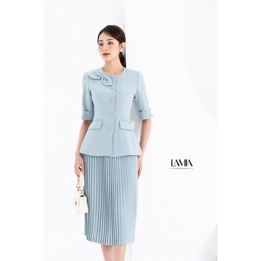 Áo vest nữ hè Lamia Design LUXE011 màu xanh dương
