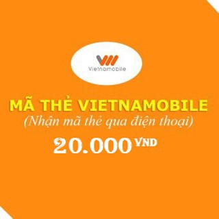 Mã thẻ Vietnammobile 20.000