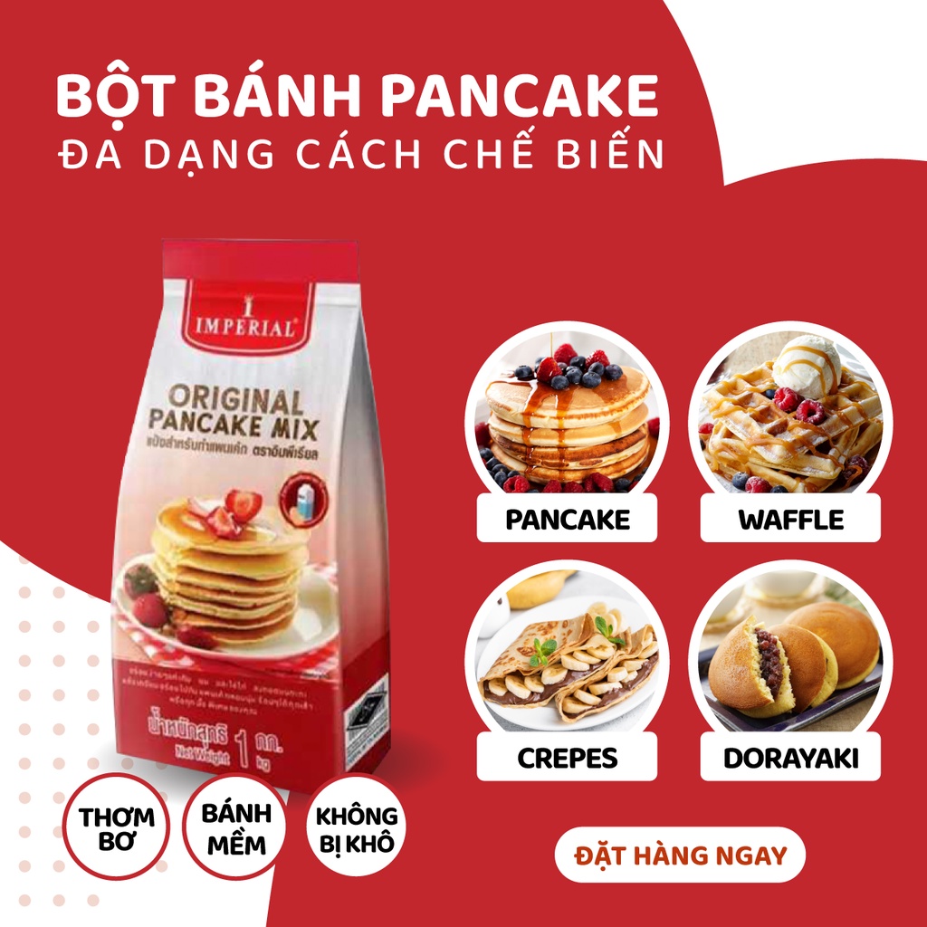 Bột bánh pancake Imperial gói 1kg